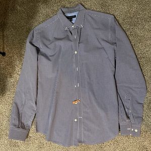 Banana Republic Men’s L/S Gingham Shirt Size Large